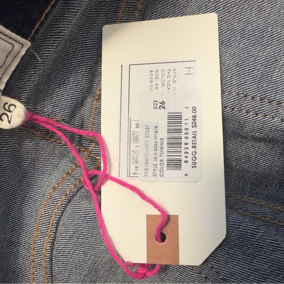 Hatch current Elliot the maternity stilet townie jeans - Picture 4 of 5